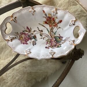 Beautiful Vintage Serving Bowl. Numbered. Germany.